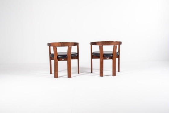 Image 1 of Juego de 6 sillas de comedor de Lars Gangsø, Dinamarca, 1970