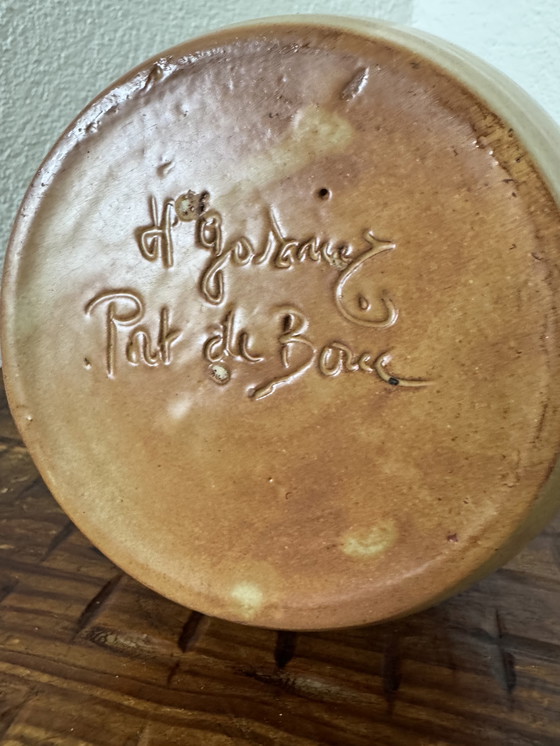 Image 1 of Brocca in gres JP Gasnier degli anni &#39;70