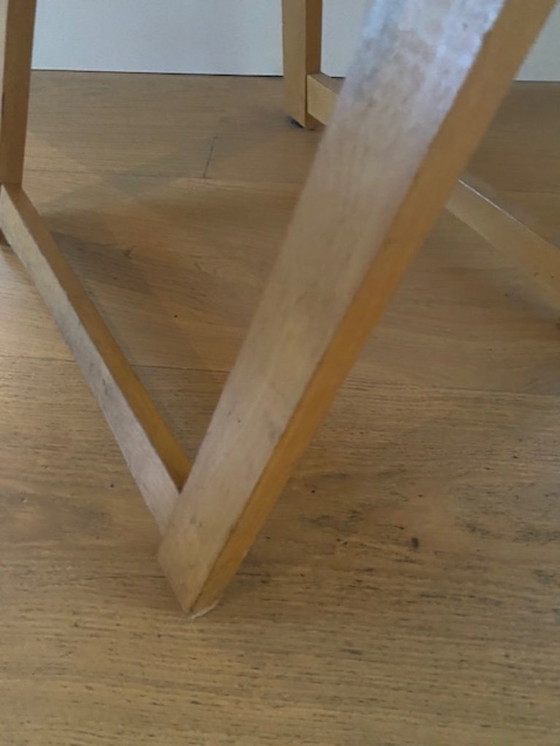 Image 1 of Klapstoel Vintage Beukenhout