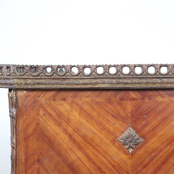 Image 1 of Antique Nightstand, Italy Late 19th Century