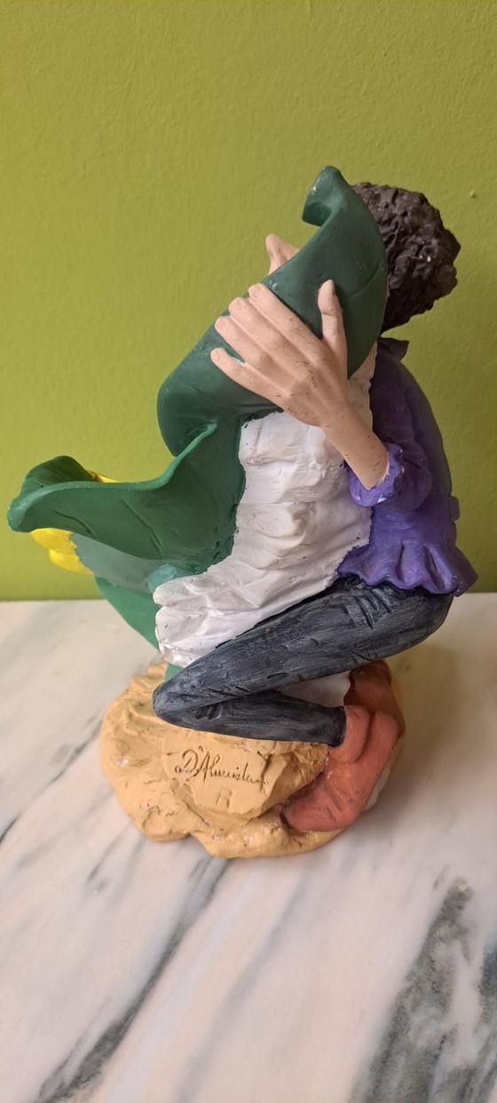 Kobold oder Elf des Bildhauers D'Almeida, Bildhauerei, Keramik, Braun (Foto 5 von 7)