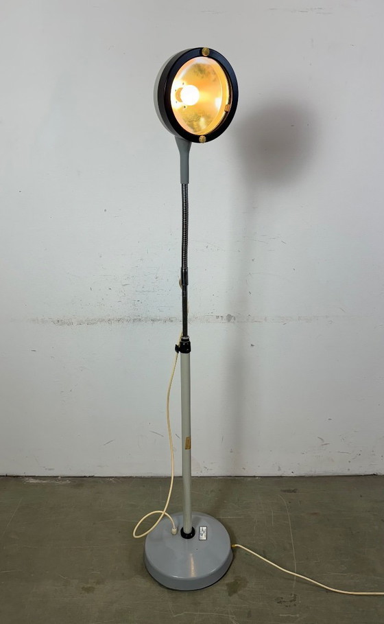 Image 1 of Vintage Medical Gooseneck Floor Lamp from Famed, 1970s