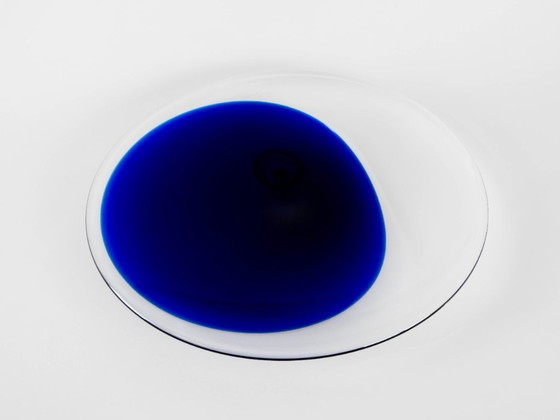 Image 1 of Plat en verre, design danois, années 1970, fabriqué au Danemark