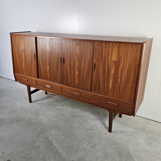 Image 1 of Vintage Danish Highboard Teak