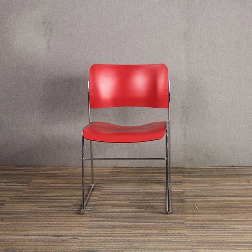 8x HOWE 40-4 Chaise de cantine empilable