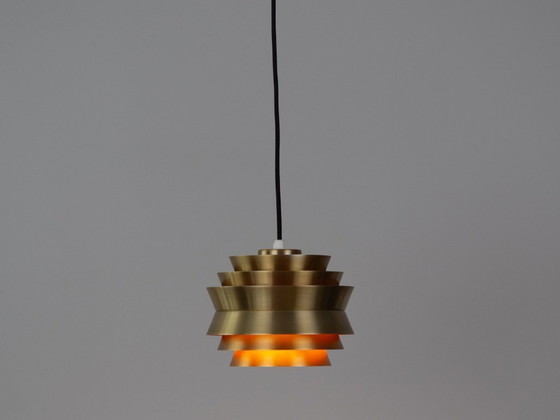 Image 1 of Set van twee vintage Zweedse Trava-lampen van Carl Thore, jaren 60.