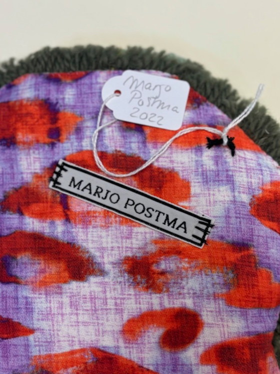 Image 1 of Tufted wall object by visual artist Marjo Postma