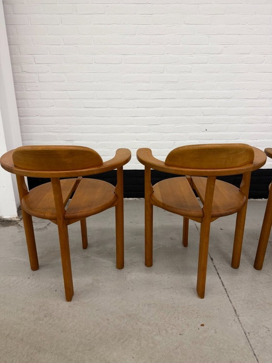 6 x Brahlstorf Design Chairs, 1970s – Dining chairs, Wood, Vintage (photo 15 of 20)