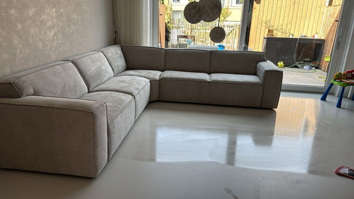 Banc Element Loki en tissu Life Taupe