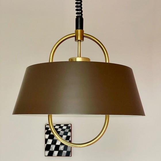 Image 1 of Lampada a sospensione vintage Hercules di Jo Hammerborg di Jo Hammerborg per Fog e Mørup, 1960