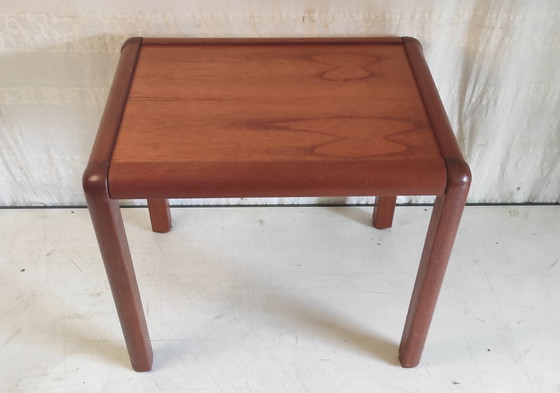 Image 1 of Salontafel van teakhout in Scandinavische stijl - jaren 70