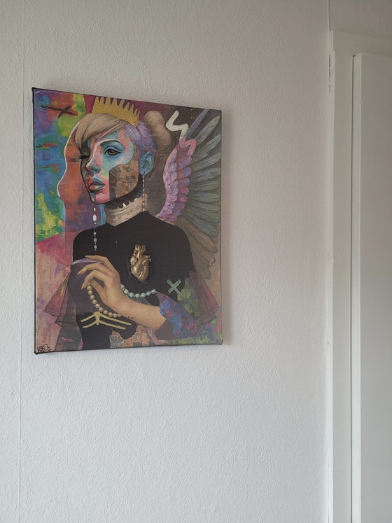Image 1 of Queen of Fragments Canvas