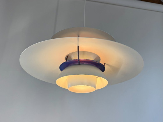 Image 1 of Lampada a sospensione vintage danese Louis Poulsen PH5