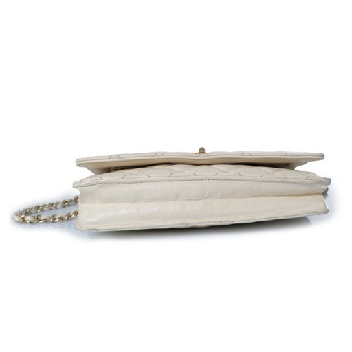 Chanel 2.55 heruitgave portemonnee met ketting