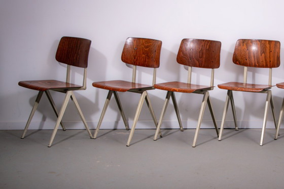 Image 1 of 4 sedie S16 di Galvanitas. Circa 1970.