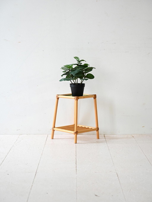 Vintage Bamboo Plant Stand