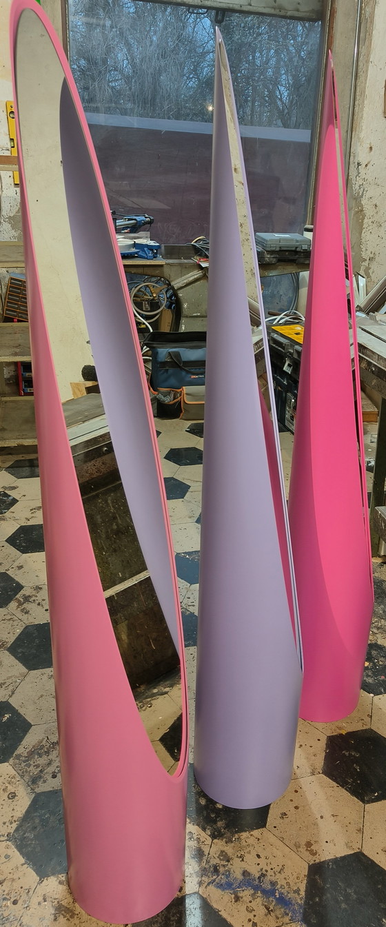 Image 1 of Vintage spiegel, model Unghia Lipstick, diverse kleuren