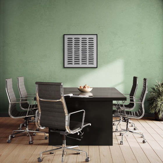 Image 1 of Coquilles de rasoir noires - 83 x 83 cm