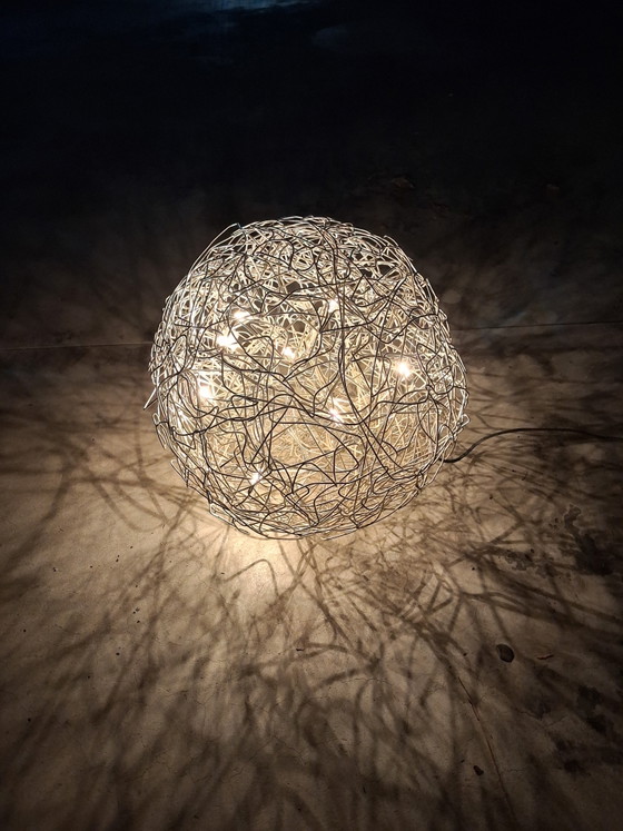 Catellani & Smith Fil de Fer F Stehleuchte – Silber 40cm – Stehleuchten, Aluminium (photo 7 of 11)