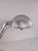 IKEA Espressivo jaren 1990 telescopische bureaulamp, transparant