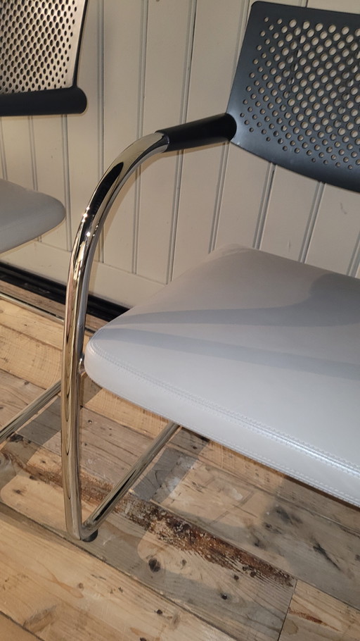 Vitra stoelen Visavis 2 - set van 4