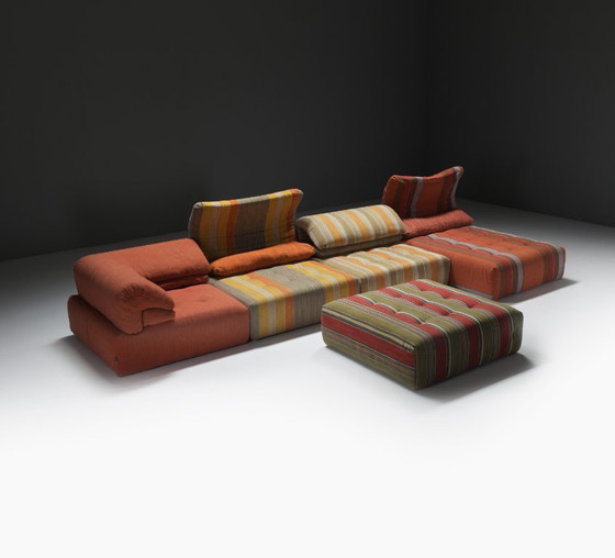 Image 1 of Canapé modulaire vintage 'Voyage Immobile' par Hans Hopfer pour Roche Bobois France