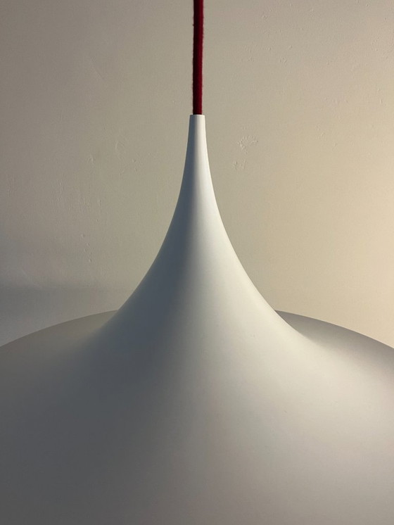 Image 1 of Semi pendente vintage 47 cm - Nebbia e Morup - Torsten Thorup - Claus Bonderup