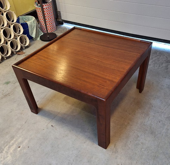 Image 1 of Vintage design Cassina coffee table teak, 1970s.