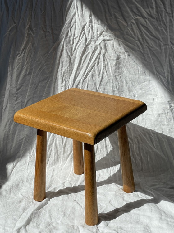 Tavolino laterale vintage in rovere, design Mid-Century Modern, anni '60 – Tavolini, Wood (photo 3 of 5)