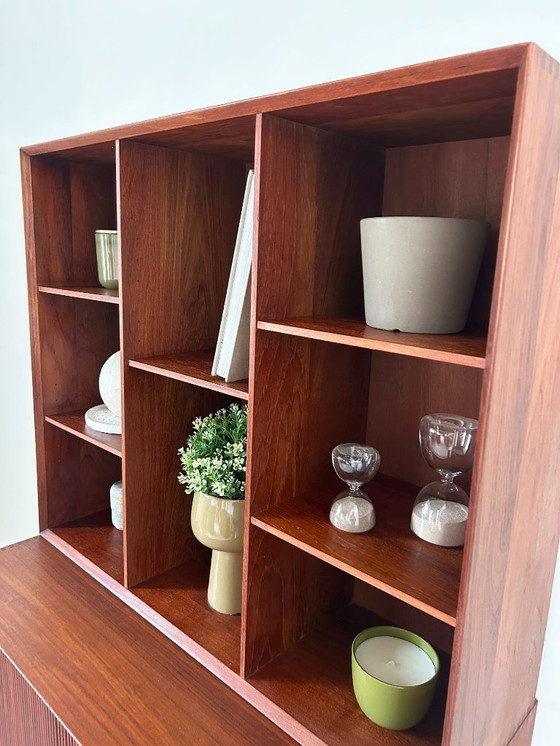 Image 1 of Teak bookcase Peter Hvidt and Orla Mølgaard Nielsen 50's