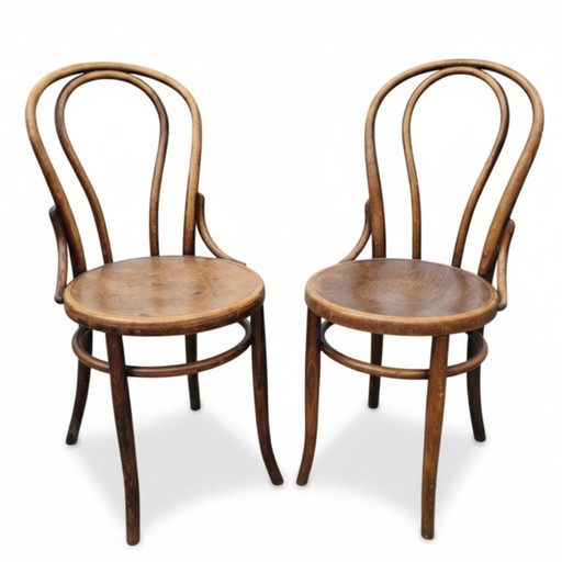Bentwood chairs Thonet (Fischel), Made in Circa 1920s
