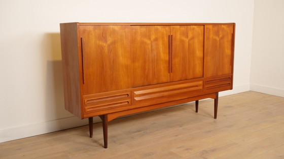 Image 1 of Vintage highboard | Wall cabinet | Teak | 1960s