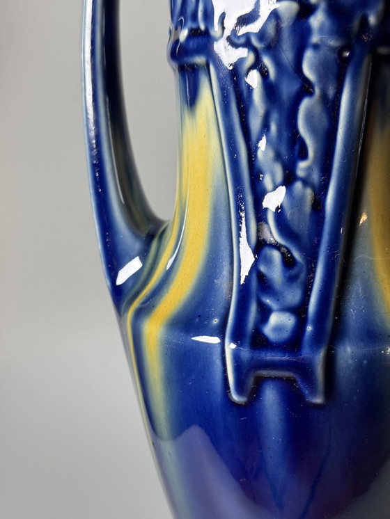 Image 1 of Art Deco Vase – Fives-Lille Earthenware Factory – De Bruyn Factory, c. 1930
