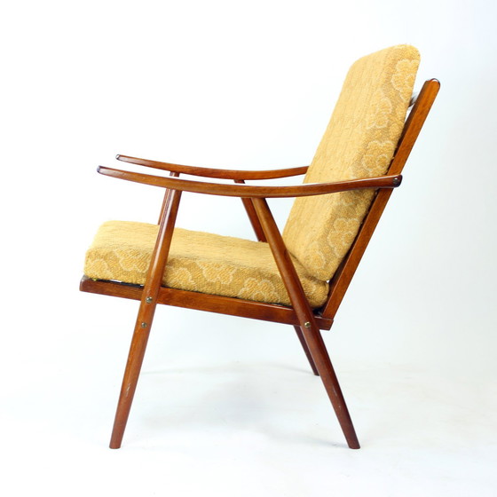 Image 1 of Boomerang Armchair by Ton, Czechoslovakia 1960s