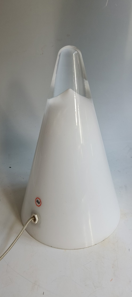 Image 1 of Lampe en verre en forme de cône de thé, style Murano, design vintage