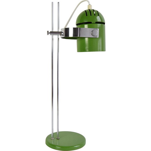 Lampe de table verte vintage Combi Lux par Stanislav Indra, Tchécoslovaquie 1970