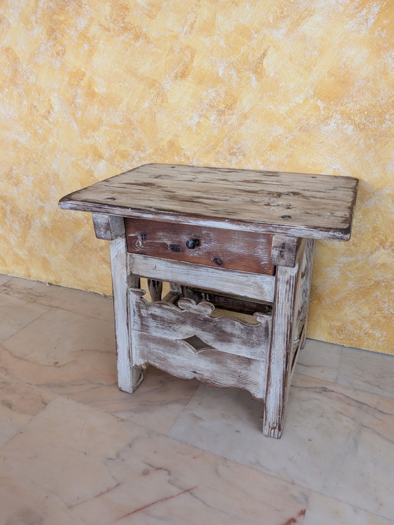 Table d'appoint ancienne – Tables d'appoint, Bois (photo 3 of 14)