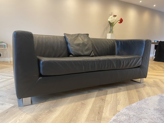 Image 1 of Gelderland design 9880 leren bank 