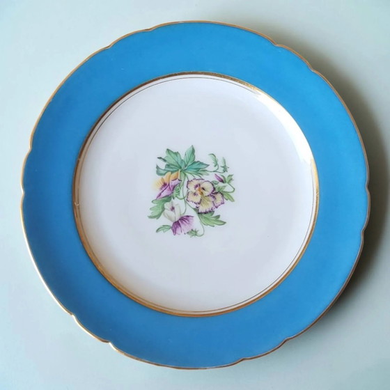 6 dessert plates in porcelain Old Paris 19th century – Crockery, Vintage (photo 24 of 28)