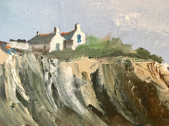 Image 1 of Philippe LAURENT - Small cove in Brittany - Artist's painting
