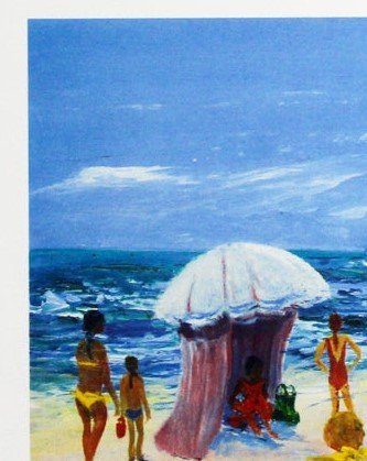 Desnoyers, Serge - Au Bord du Mer - Color lithograph