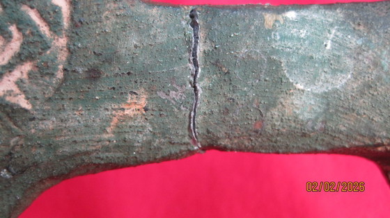 Image 1 of Coppia di bronzi geometrici greci