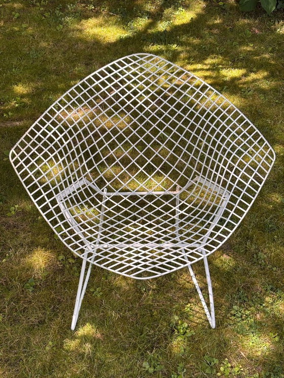 Image 1 of Bertoia Diamond fauteuil, Knoll-editie, ontwerp van Harry Bertoia, vintage jaren 70-80