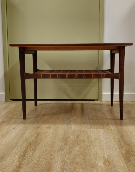 Image 1 of Tavolino da caffè vintage Ilse Möbel in teak