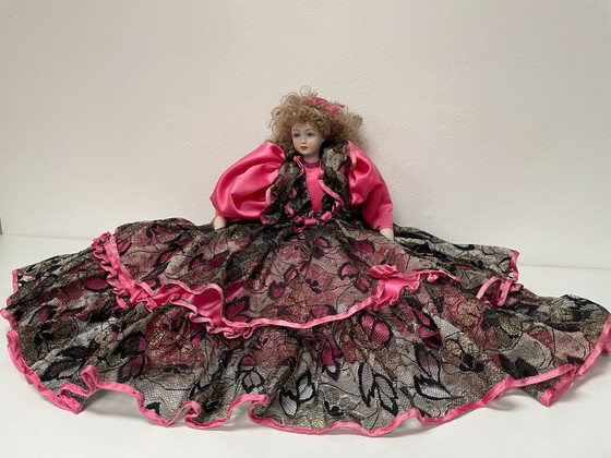 Image 1 of Large vintage collectible furniture doll