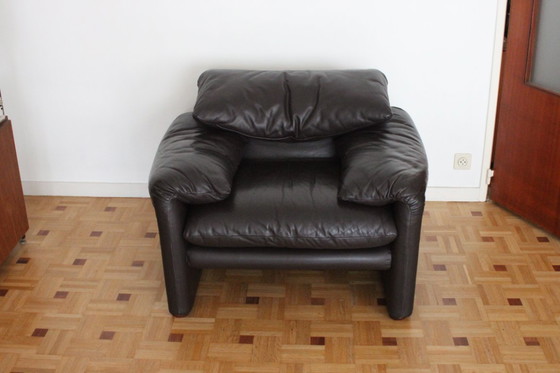 Image 1 of Poltrona Cassina Maralunga di Vico Magistretti, anni '70