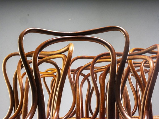 Image 1 of Satz von 12 Stühlen, J. & J. Kohn, 1900er–1930er Jahre, Österreich