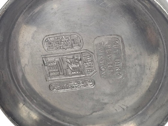 Image 1 of Jarra de peltre Kut Hing Swatow - China - Jarra con pico - Jarra para verter - Peltre - 1890/1900