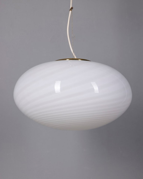 Vintage 1970s Murano glass chandelier, Italian design (photo 2 of 7)