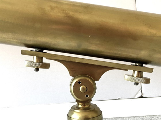 Ancienne Lunette Astronomique Télescope Longue-Vue Fin 1800 France Céleste – Sculptures, Brass (photo 12 of 19)